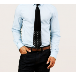 Cravate soyeuse no silk...