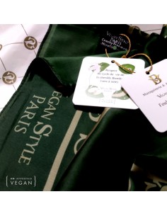 Foulard no silk vert