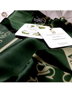 Foulard no silk vert 2